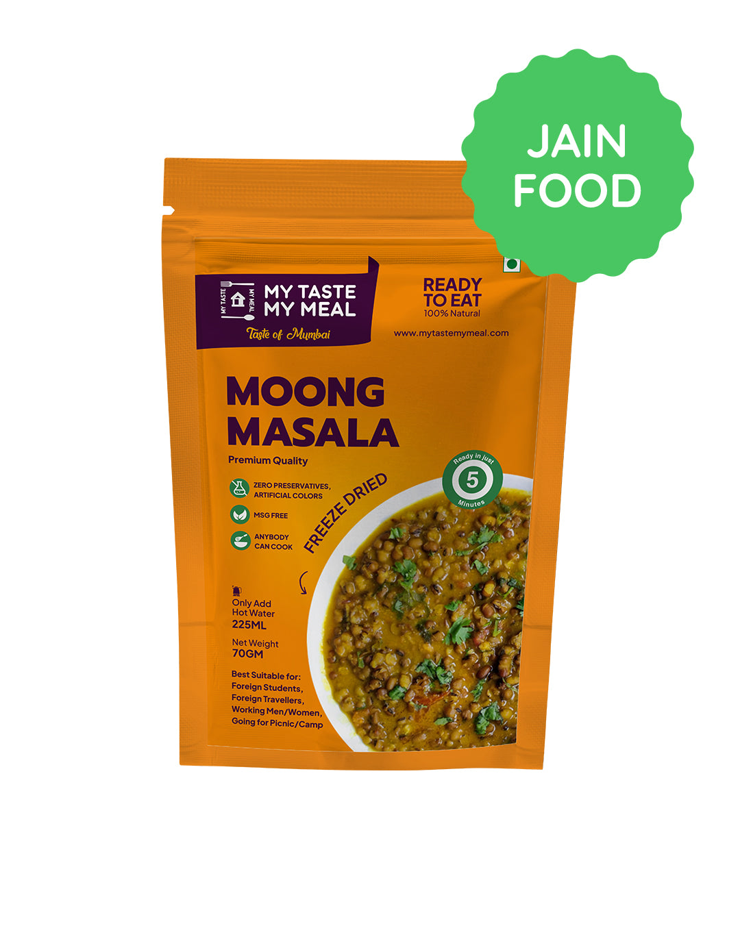 Moong Masala - Jain