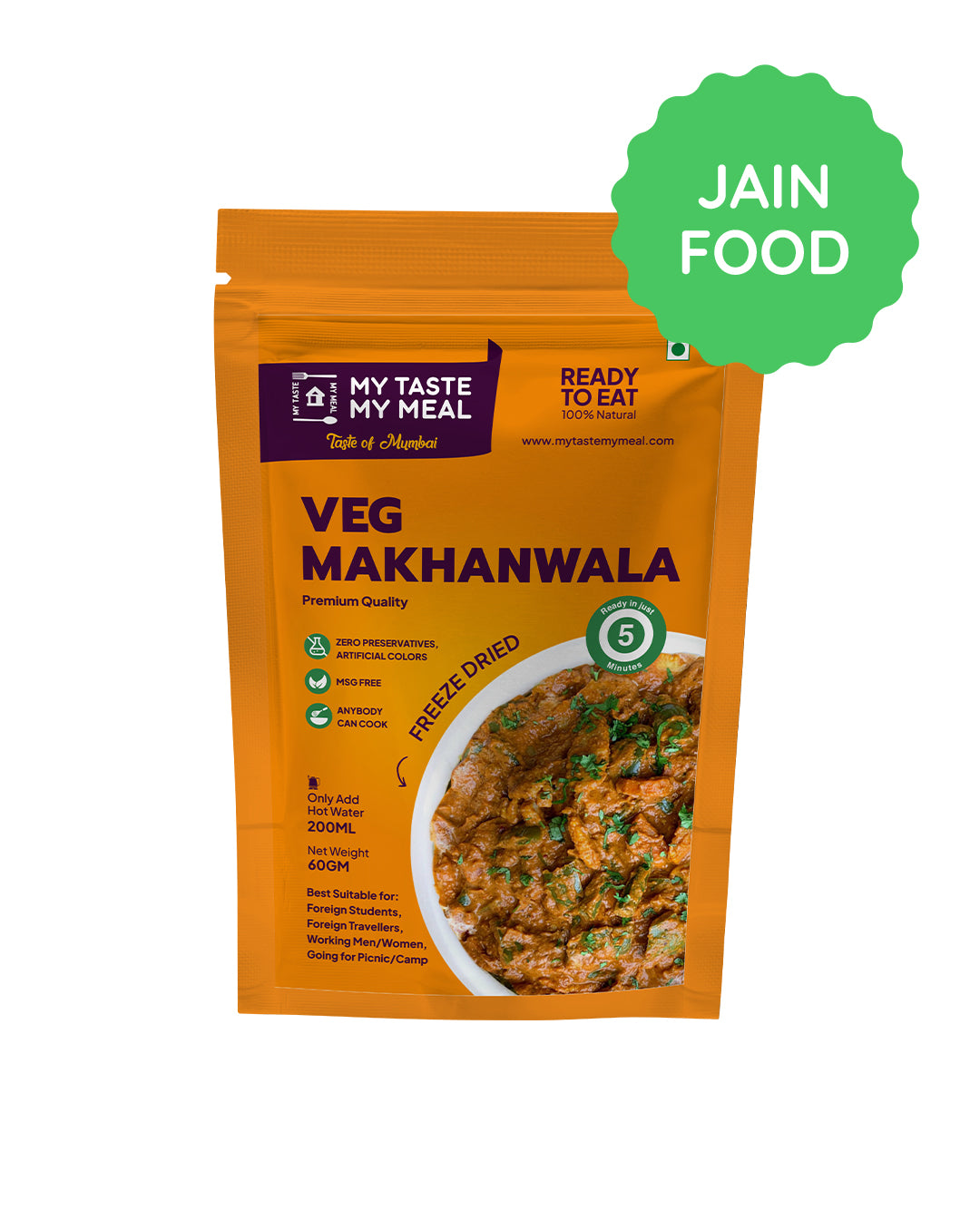 Veg Makhanwala - Jain