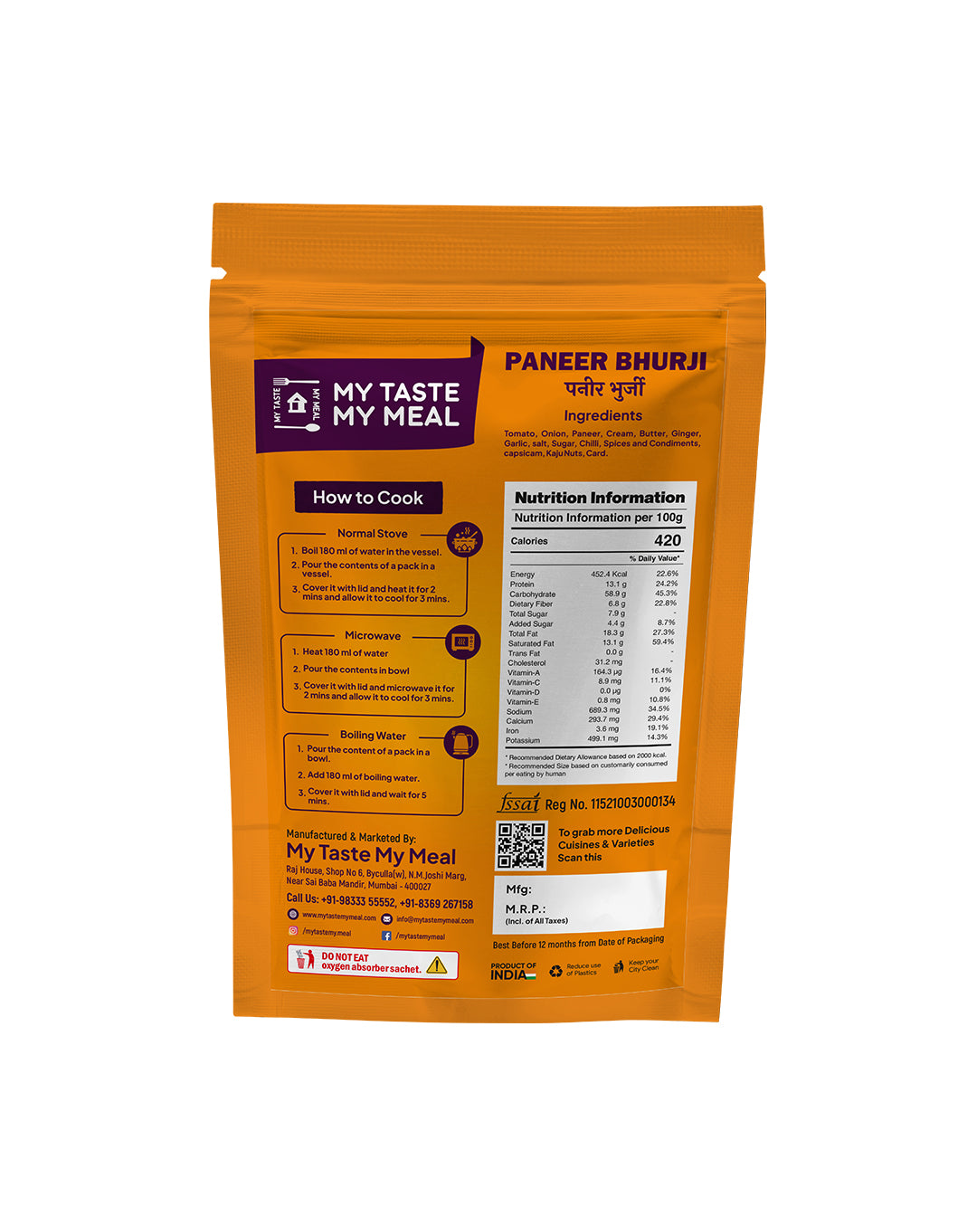 Paneer Bhurji