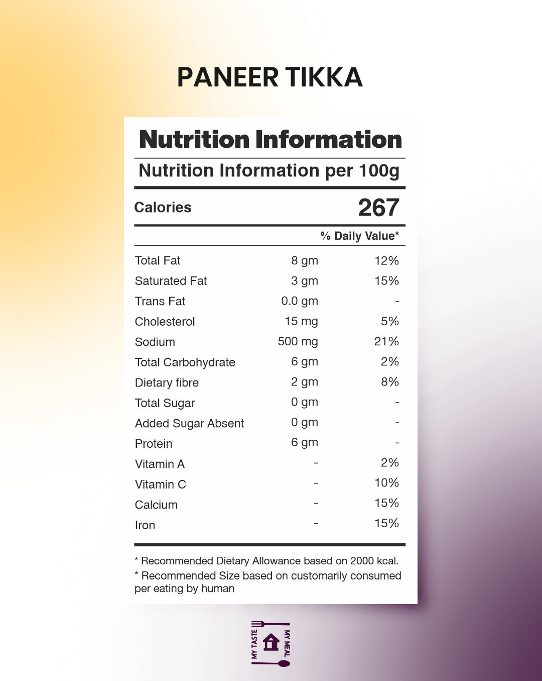 Paneer Tikka