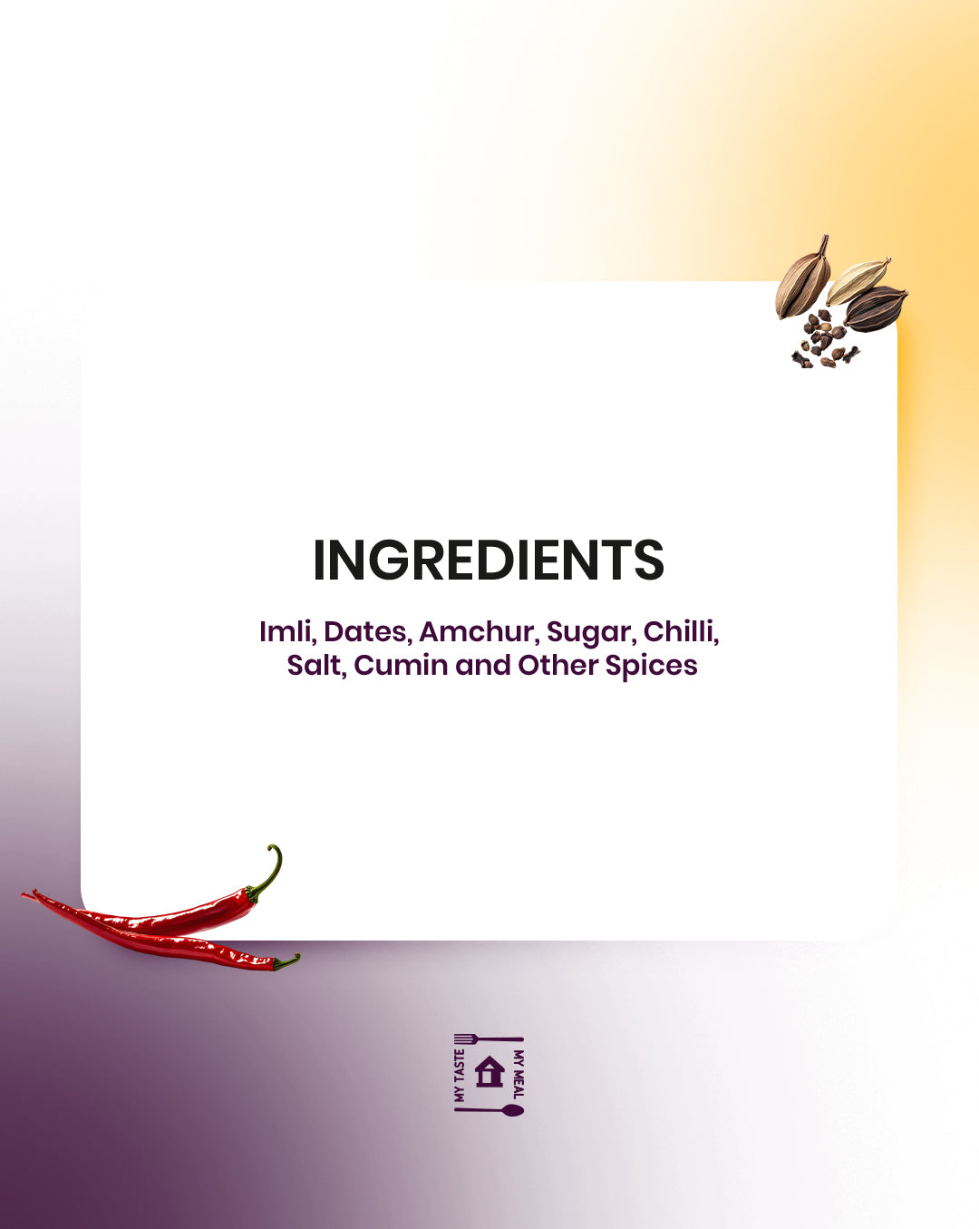 Sweet Tamarind (Imlie) Chutney