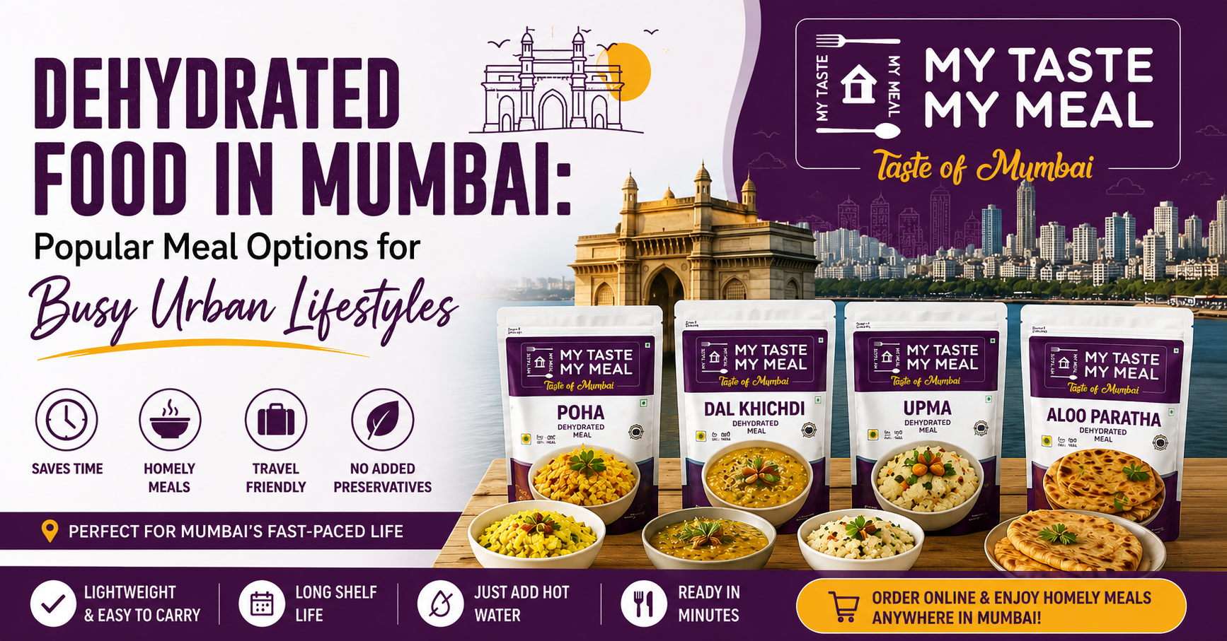 Dehydrated Food in Mumbai: Popular Meal Options for Busy Urban Lifestyles