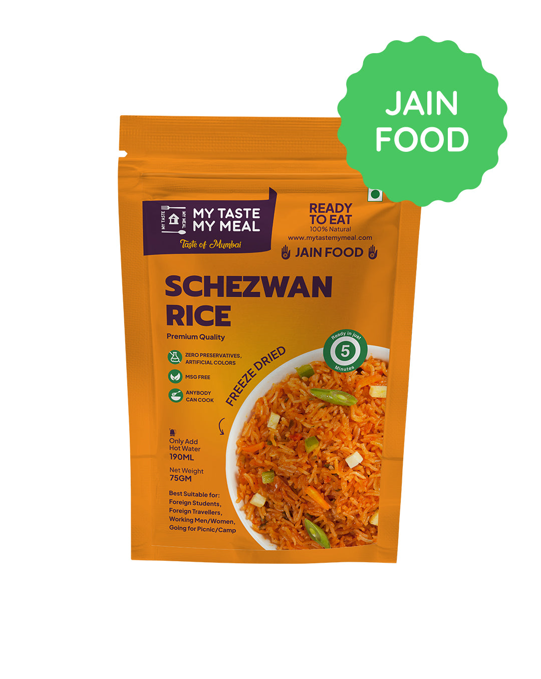 Schezwan Rice - Jain