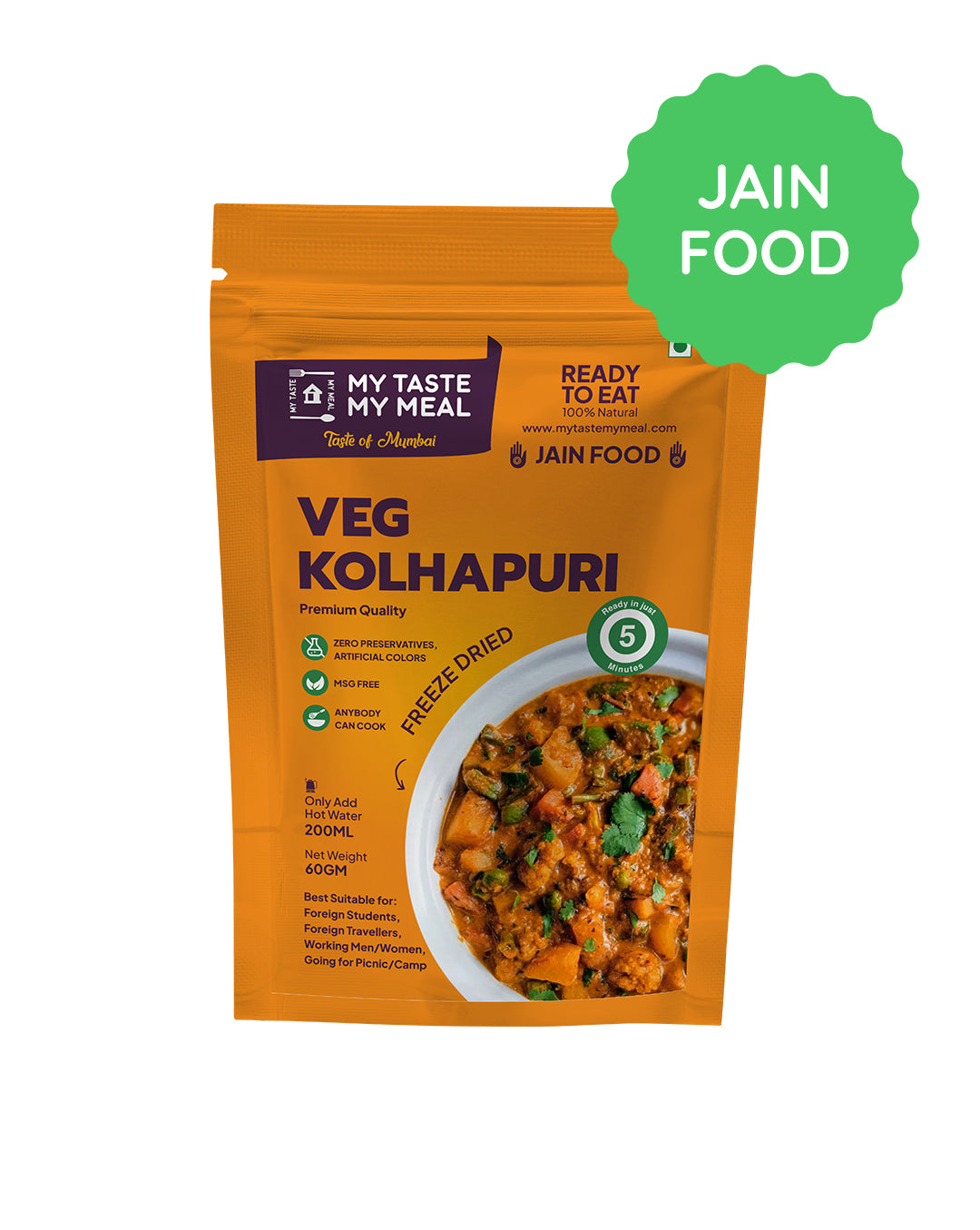 Veg Kolhapuri - Jain