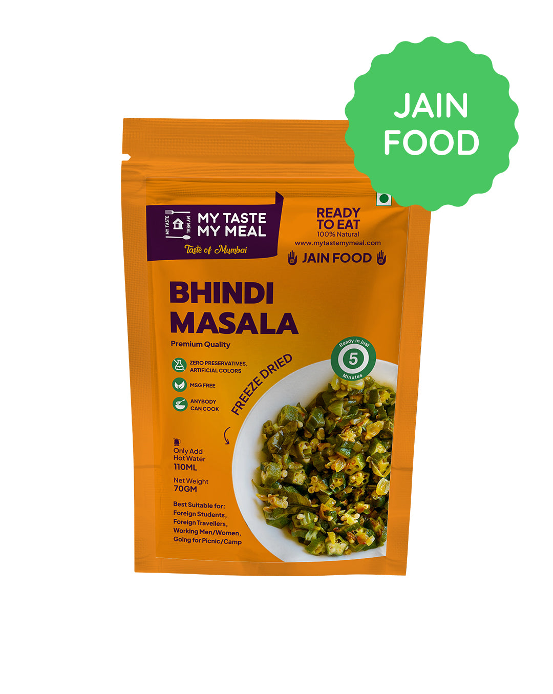 Bhindi Masala - Jain
