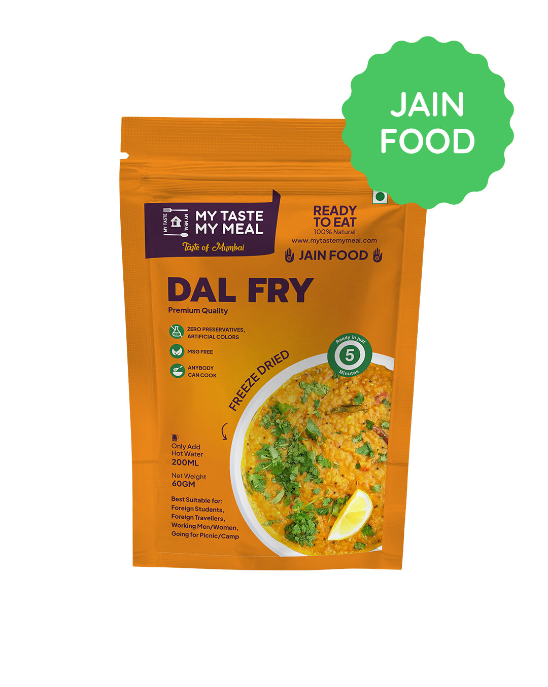 Dal Fry - Jain
