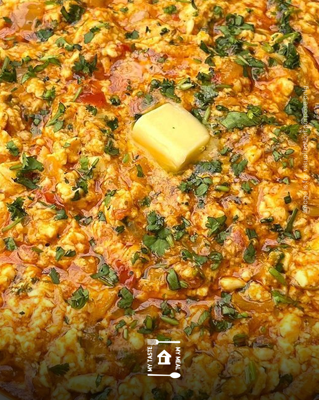 Paneer Bhurji - Jain