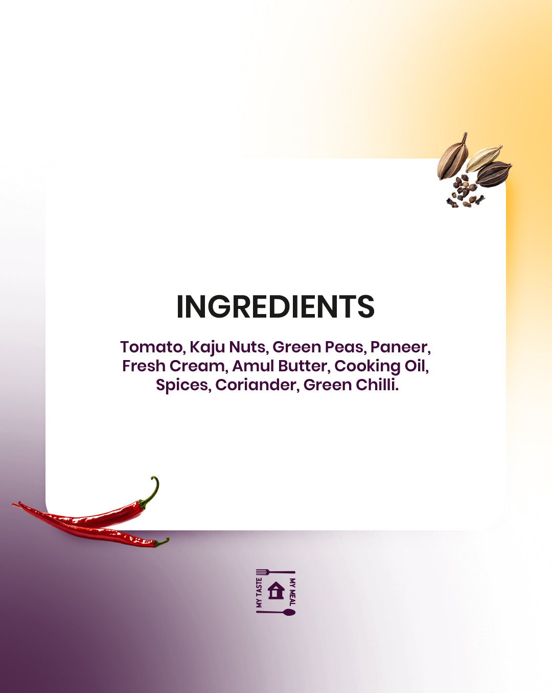 Mattar Paneer - Jain