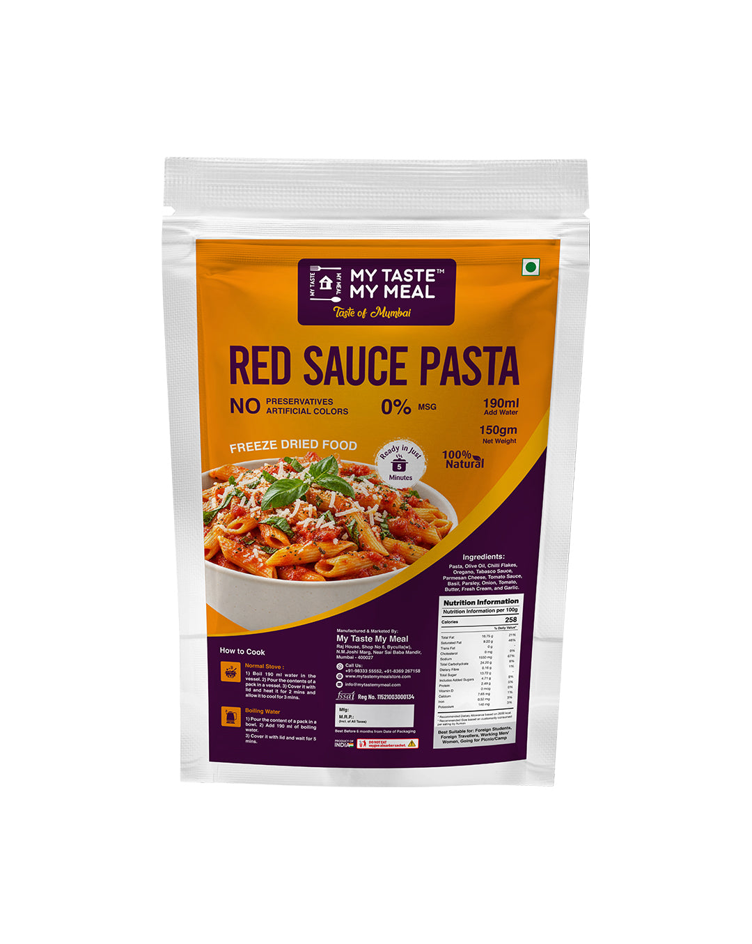 Red Sauce Pasta